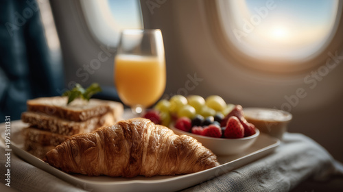 Plane Meal Delight: A tempt...