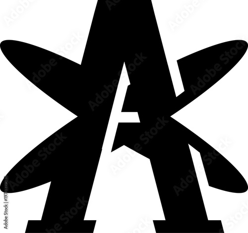 Modern design of elegant capital letter H logo with a portal that divides the A logo into two parts with the letter X background. Suitable for various types of businesses and brands.