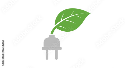 Eco friendly energy saving concept.