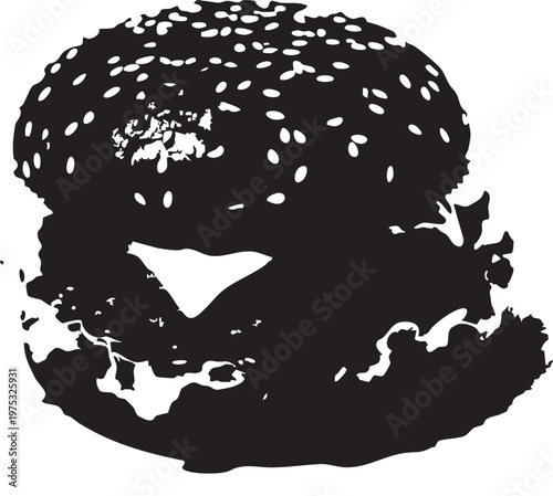 Silhouettes of man woman and girl illustration vector design