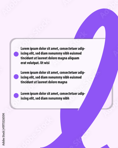 Abstract business presentation template with text placeholders
