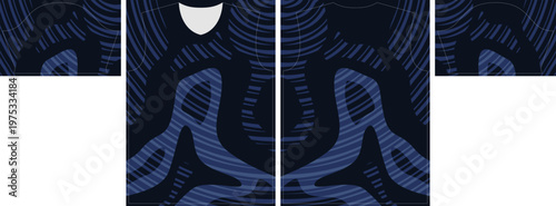 Abstract Editable Background Jersey for Sports and Casual Lifestyle Apparel