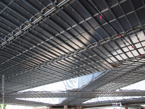 仮設足場の風景