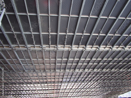 仮設足場の風景