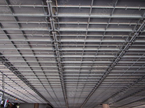 仮設足場の風景