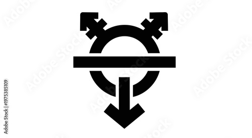 A minimalist symbol featuring a horizontal bar and curved arrows.