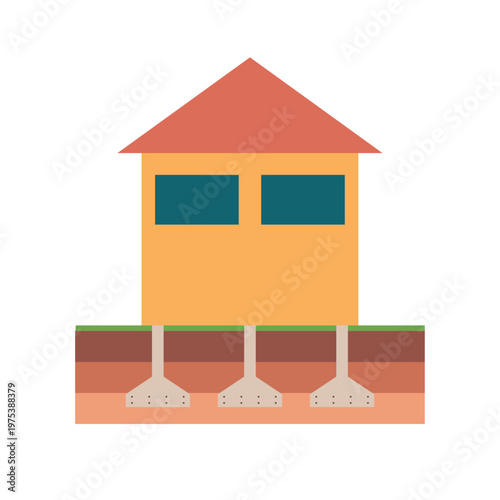 House on Foundation Constru...