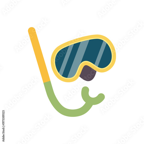 Snorkel Mask and Pipe Under...