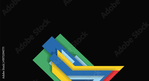 Abstract Geometric Design W...