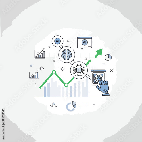 AI Technology Growth Graph ...