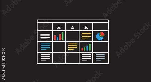 Flat Design Infographic Das...