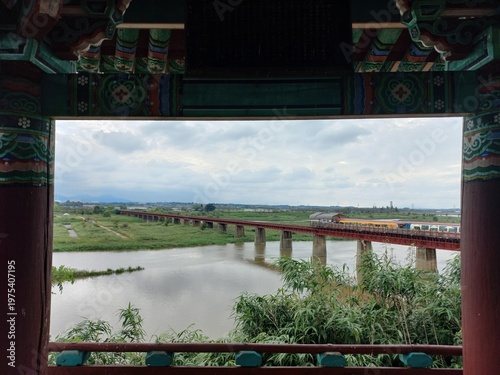 pavilion and landscape
