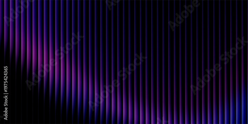 Abstract Glassy Purple and Blue Gradient Light on Dark Background