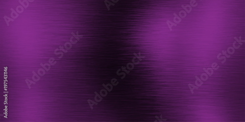 Abstract and textural study of a metallic surface with elegant brushed finish with a stunning iridescent purple hues. This image features depth and sophisticated aesthetic.