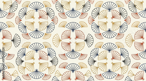 Intricate pastel mandala pattern with seamless circular motifs for textiles and wallpapers.