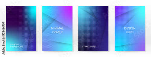 Minimal Poster. Pastel Soft. Rainbow Gradient Set. Graphic Color Background. Blurred Mesh Texture. Vector Modern Banner. Abstract Bright Wallpaper. Gradient Technology Cover. Mobile Template Design.