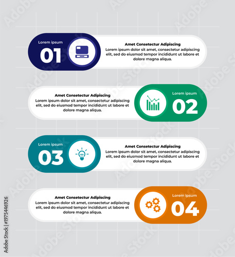 Steps timeline infographics images template design