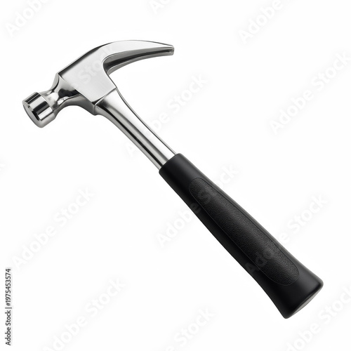 Claw hammer isolated on transparent background