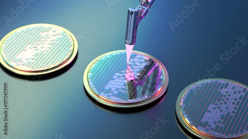 3d rendering EUV lithography systems for semiconductor manufacturing 4k footage