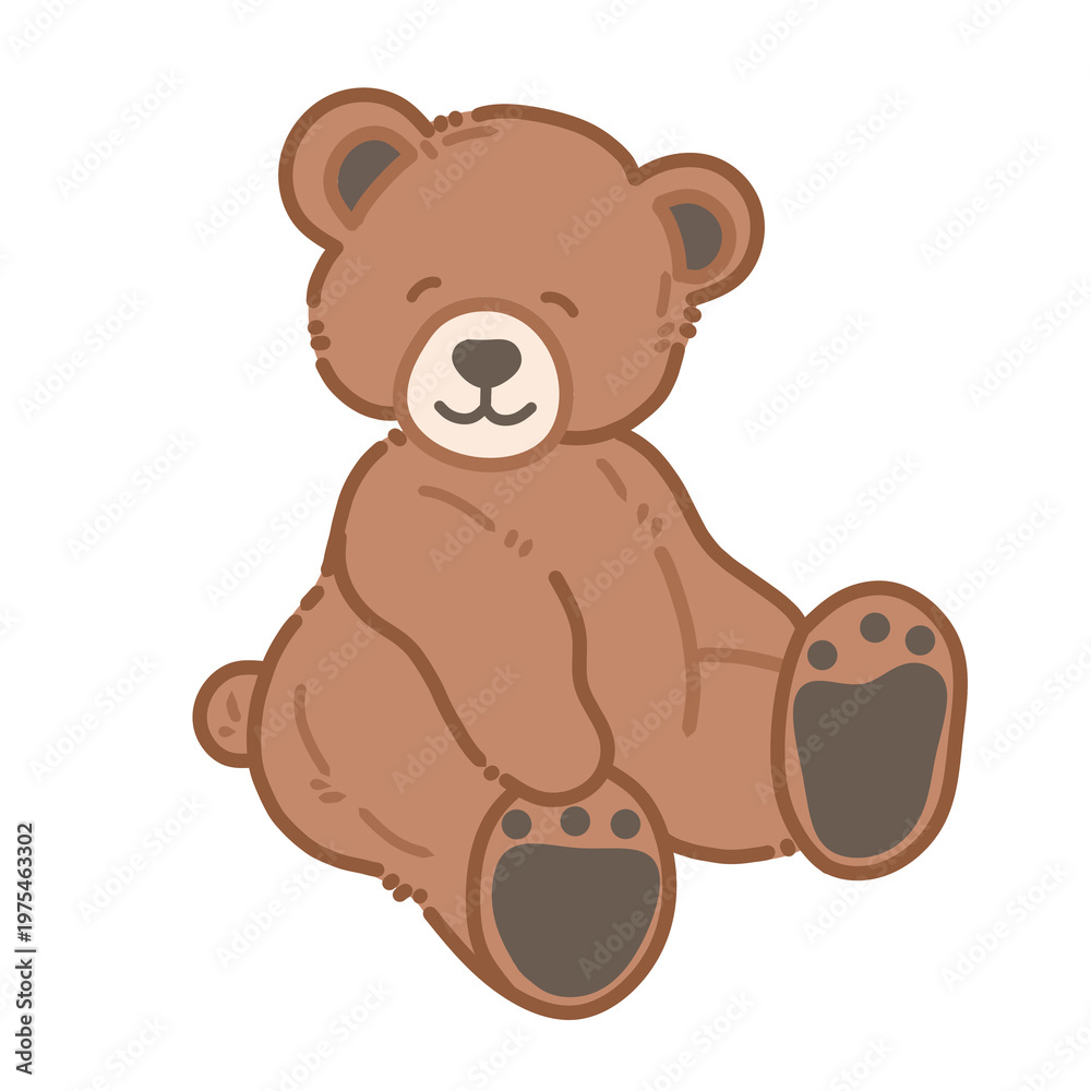 Obraz premium Cute Bear Cartoon