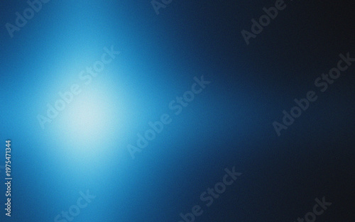 Abstract blue light glow background soft radiant gradient center