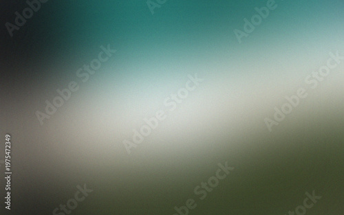 Abstract blurred teal gradient background soft light horizontal flow