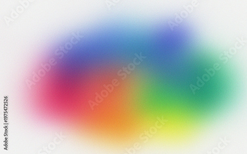Abstract blurred rainbow gradient background vibrant multicolor soft blend