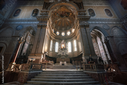 Duomo di Napoli (Naples Cathedral), gothic revival and baroque styled church in Naples, Italy
