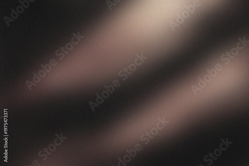 Abstract dark blurred gradient background soft flowing warm light streaks