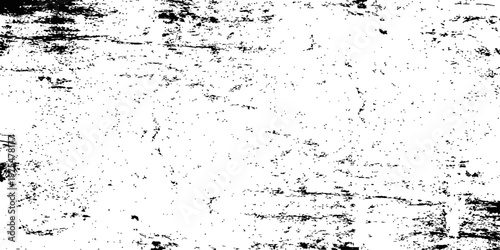 Black and white grunge texture overlay distressed wood grain effect abstract vector background element for graphic design