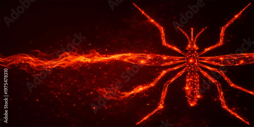 Abstract red background with alpha channel hd1080 features a fiery orange flame motion and hot burning energy texture with a smoky inferno pattern