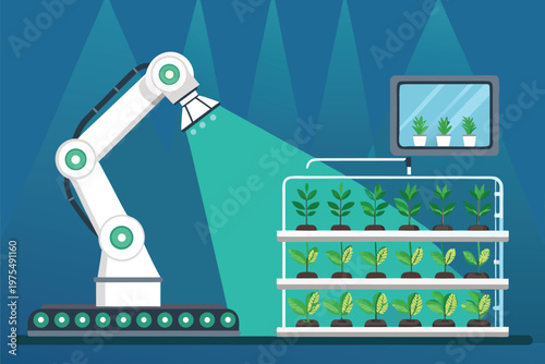 Automated Irrigation System Vertical Farm