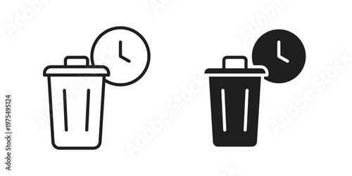 Time waste icon