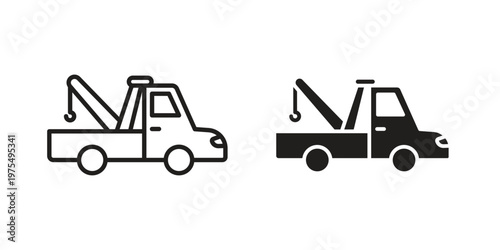 Tow truck icon