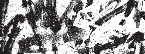 Heavy layered black and white grunge texture with intense distressed effect distressed background abstract monochrome weathered industrial artistic creative backdrop wallpaper material