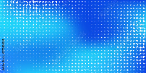 Modern dotted gradient blue and cyan gradient mesh abstract background nice for wallpaper abstract
