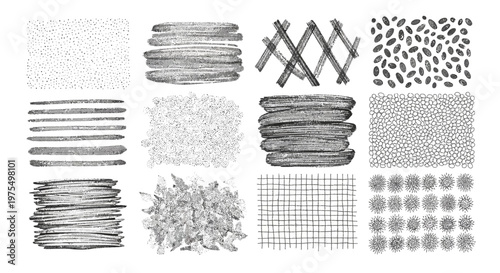 Collection of various metal wire coils.