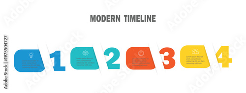 Infographic design with numbers template or five elements, icons. For presentation, process, diagram, workflow, chart. Vector illustration,