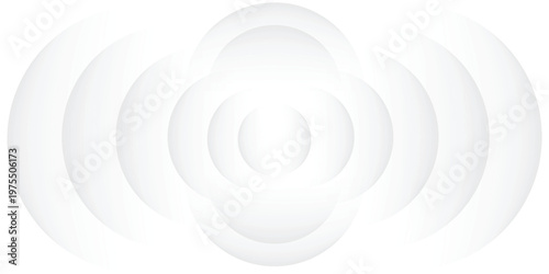 Sun protection from ultraviolet light, in futuristic glowing vector illustration on light background. Сircular barrier to block UV radiation.