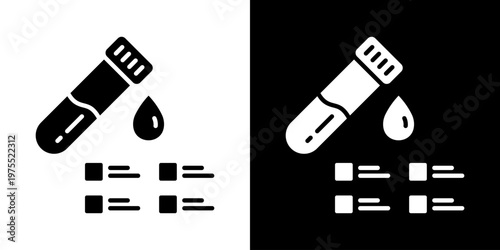Body Temperature Icon In Black And White Style