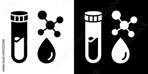 Continuous Monitoring Icon In Black And White Style