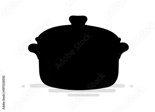Abstract illustration of a black and white minimal artistic design