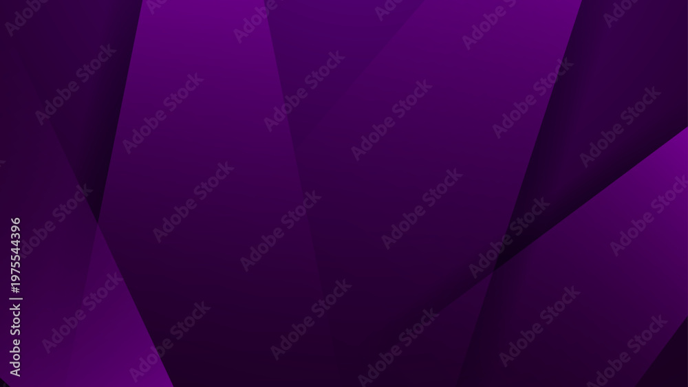 Obraz premium Luxury violet purple magenta geometric shadow layer design for web
