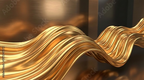 Golden Wave Pattern