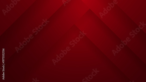 Sophisticated deep red abstract background featuring sharp geometric layered shapes and premium gradient shadows for elegant corporate or tech designs