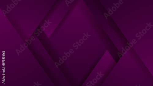 Luxury plum and violet abstract background with geometric triangle overlapping layers