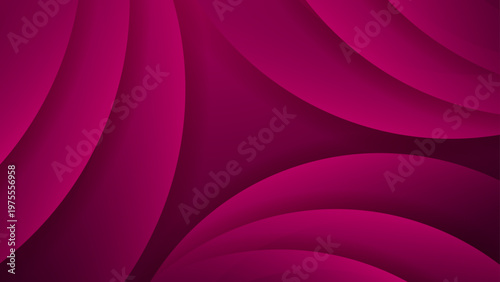 Sophisticated magenta and burgundy abstract background with circular layered shapes for luxury branding and beauty