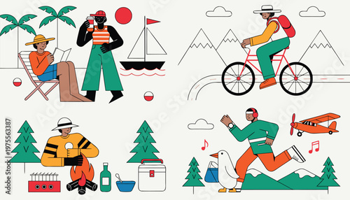 Exploring Nature Travel, Sports, and Relaxation