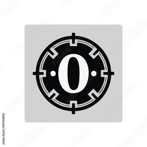 3D vector illustration of an old film projector and a safe icon button symbol for business technology design