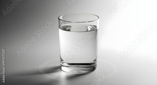 Glass of Water on Table 9.